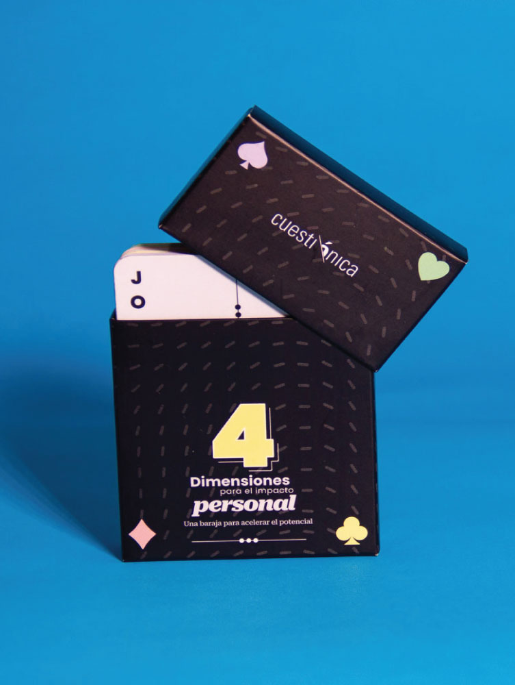 Baraja de Cartas. 4 Dimensiones para el impacto personal